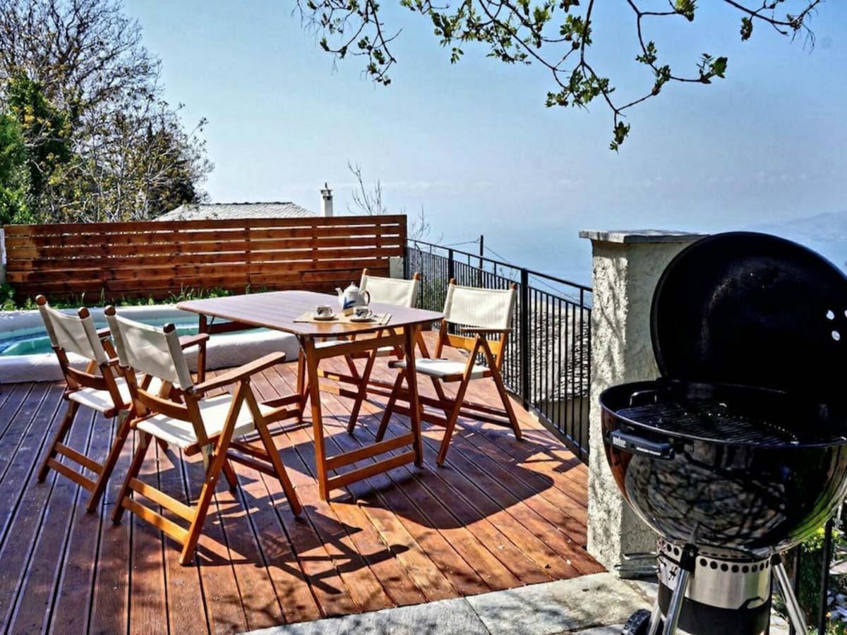 Villa Evridiki By Pelion Esties อาจิออสจอร์จิโอนิลิอาส ภายนอก รูปภาพ